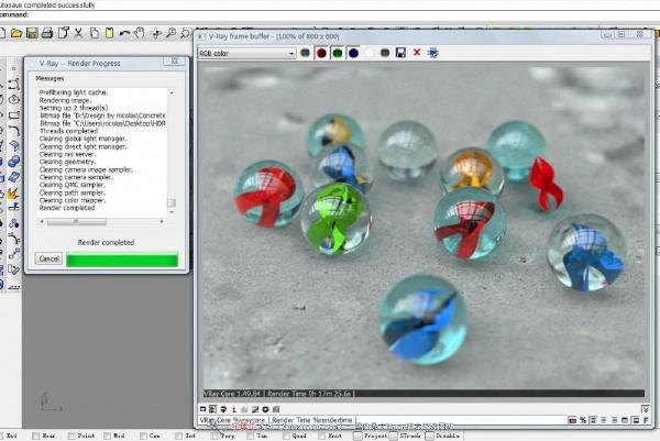 Vray+Rhino(犀牛) <wbr>玻璃珠的制作渲染详细教程讲解 Vray+Rhino(犀牛) <wbr>玻璃珠的制作渲染详细教程讲解