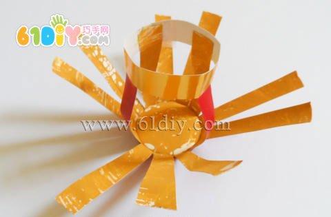 纸杯灯笼制作图解_幼儿园手工制作:纸杯灯笼_图解大全 纸杯灯笼制作图解_幼儿园手工制作:纸杯灯笼