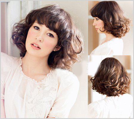 top6. 自然蓬松外卷短发