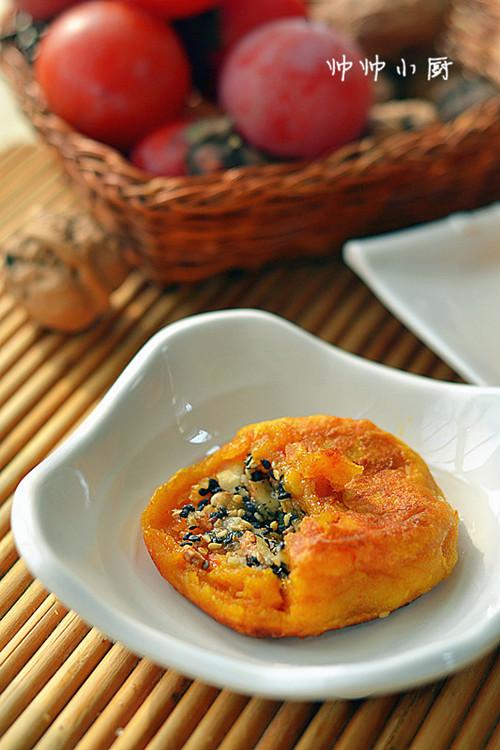 教你在家做,西安名小吃-【黄桂柿子饼】(甜食控必吃)