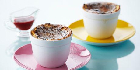 apricot orange souffles