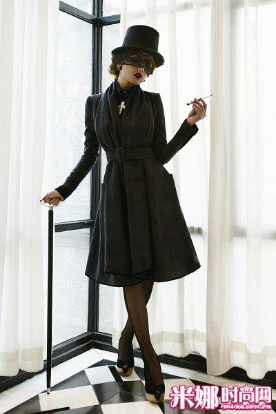 gothic style 向哥特新贵华丽转身,好喜欢毛毛啊