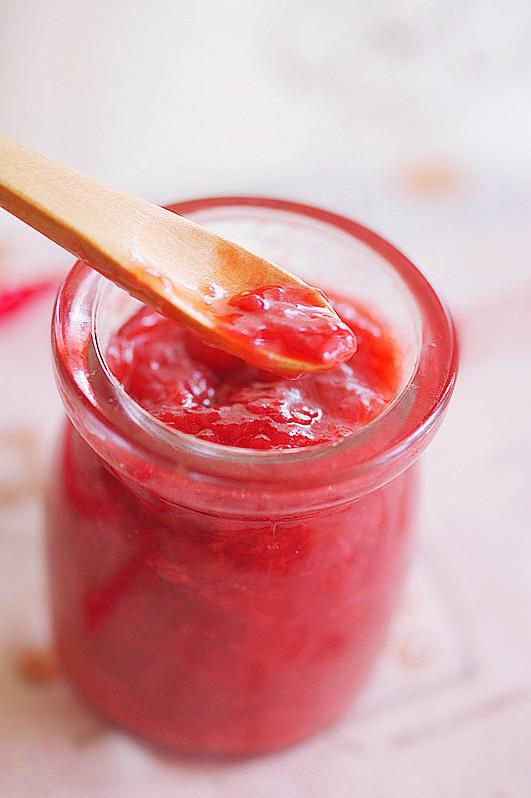 【diy甜品】-草莓酱「源自网络」