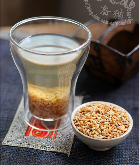 减肥又护胃的炒米粥&炒米茶