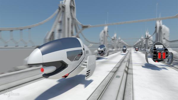 悬浮自行车skybike