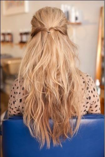 6步打造时髦鱼尾辫公主头