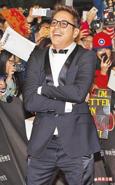 据台湾媒体报道,"钢铁人"小罗伯特唐尼(robert downey jr.