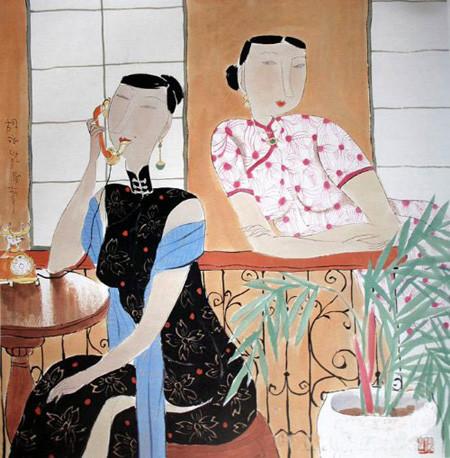 《艺术世家》 【国内名家】胡永凯艺术作品赏析  "我非学国画出身