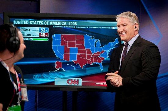 cnn主持人约翰·金(john king),他的节目已被互联网档案录制 (腾讯