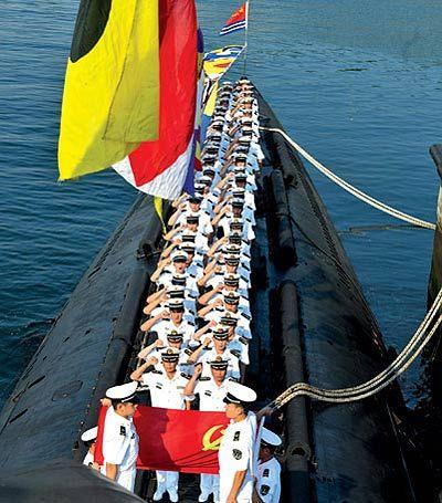 北海舰队潜艇十二支队图片