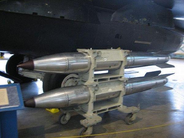 资料图:b-61战术核弹是美军主要的空基战术核武器