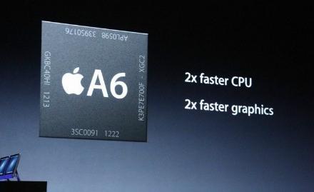 苹果a6处理器揭秘:双核cpu 三核gpu