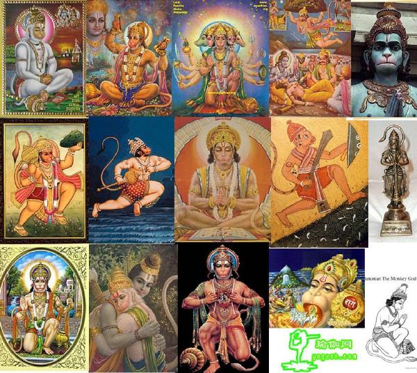 [印度神像]—— 神猴哈努曼 hanumanasana
