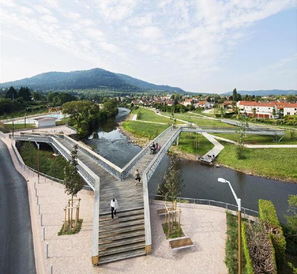 meurthe 河岸景观设计 / atelier cite