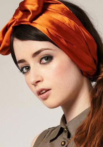 【头巾怎么系最完美】 新手mm们看过来