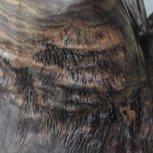 收藏吉祥镇宅酒店风水摆件乌木香樟木阴沉木铁拐李 ytw042