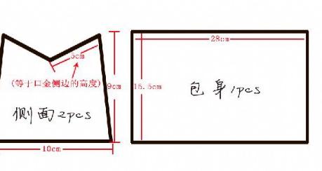 口金包化妆包diy教程